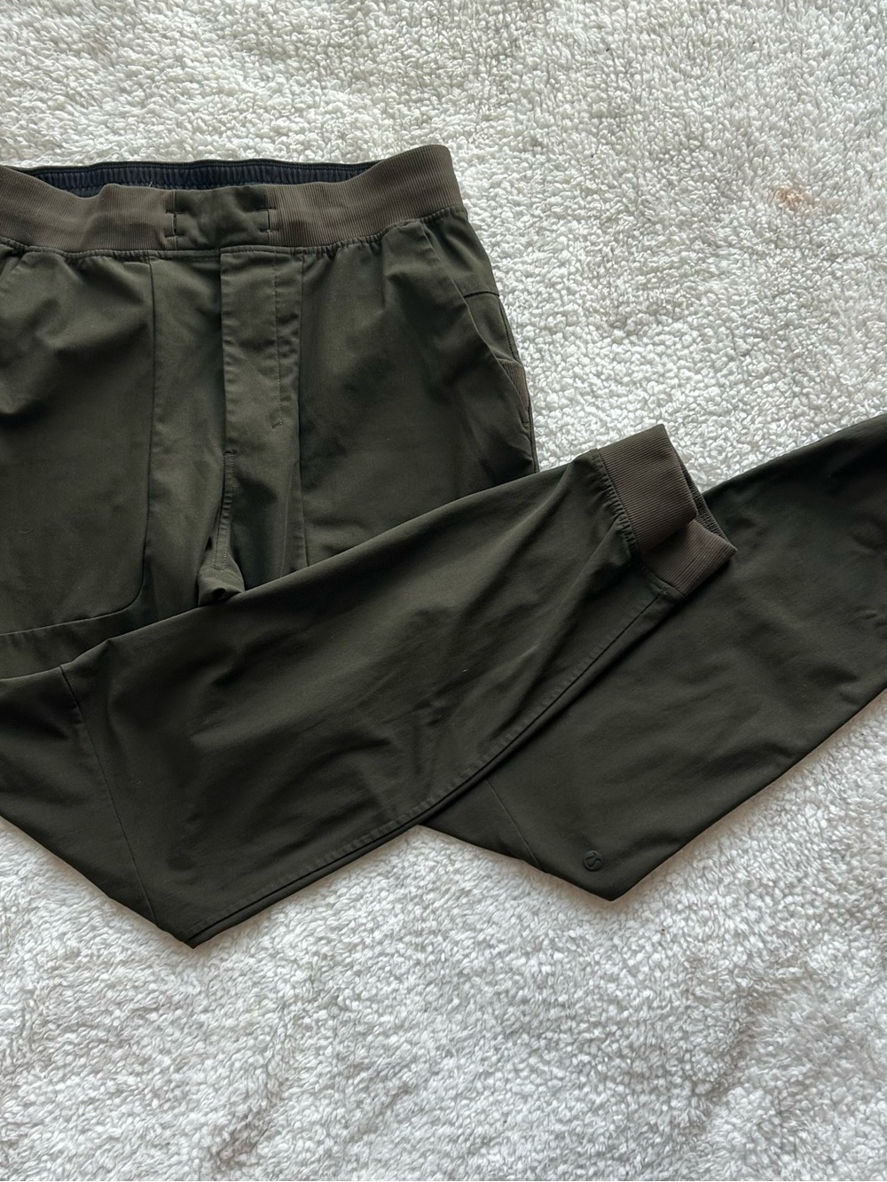 lululemon athletica Olive Green Cargo Jogger